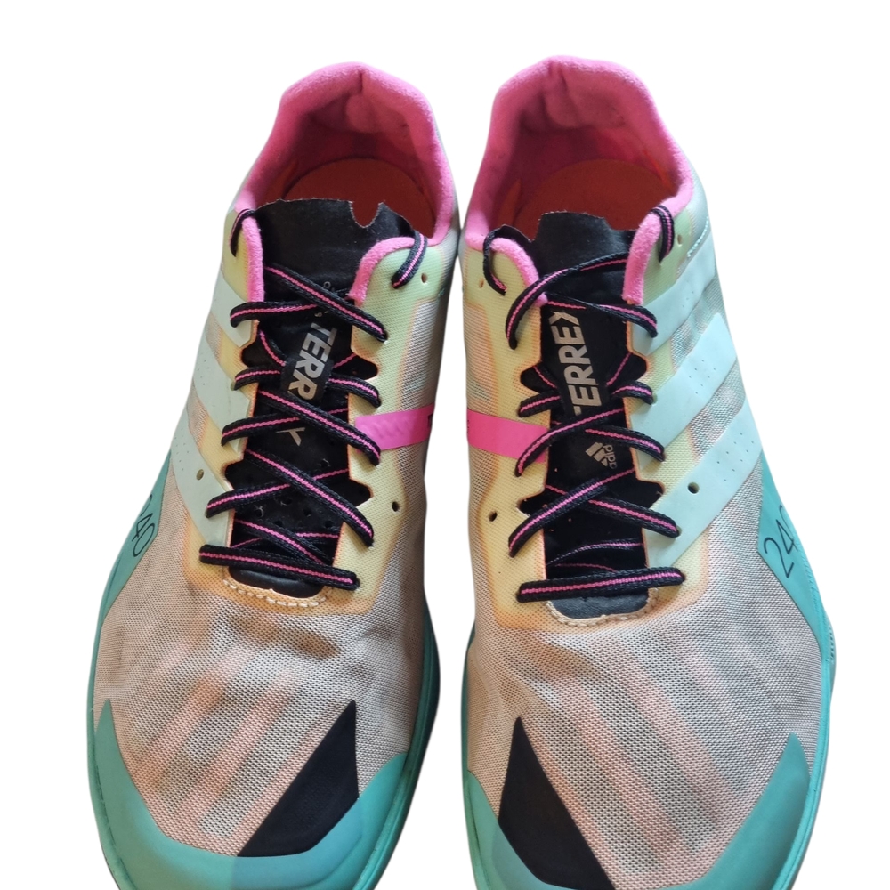 Adidas Women's Terrex Pink and Teal Athletic Shoes